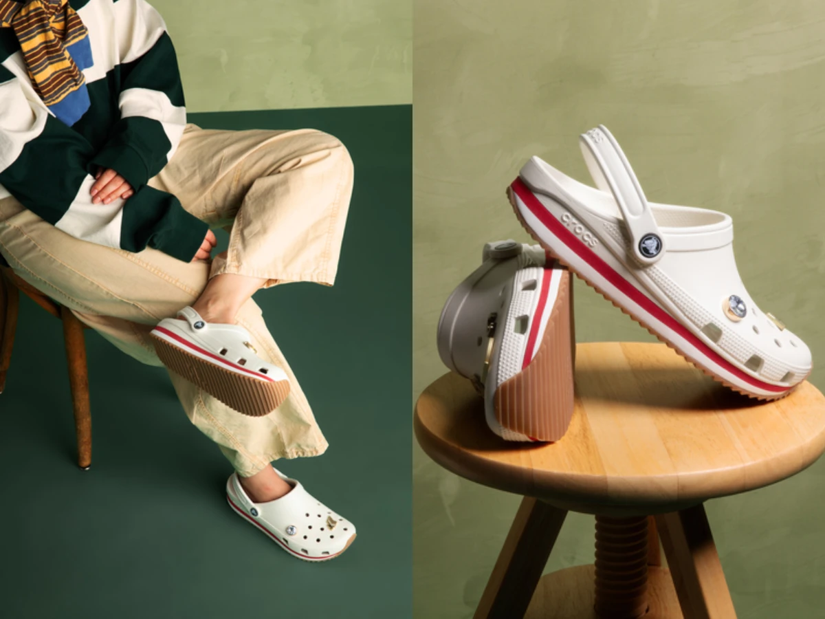 經典洞洞鞋復古面貌！CROCS Crocband Runner：鋸齒大底＋雲朵楦頭隨便穿都帥！